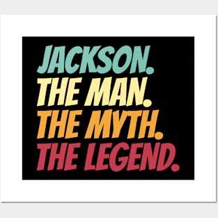 Jackson The Man The Myth The Legend Posters and Art